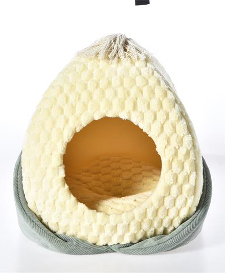 Милая кровать для кошки в форме кукурузы