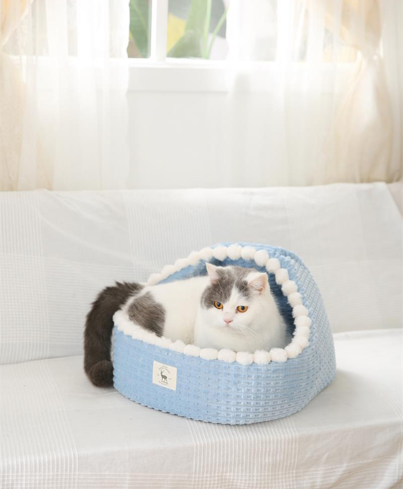 Милый диван-кровать для домашних животных в форме колыбели