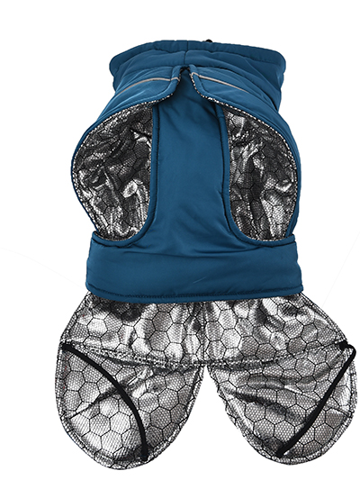 Ветрозащитная и теплая светоотражающая куртка для домашних животных