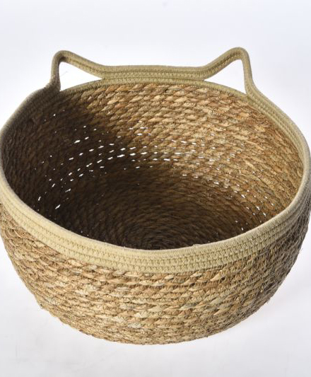 Натуральное ручное изготовление милое круглое гнездо для домашних животных