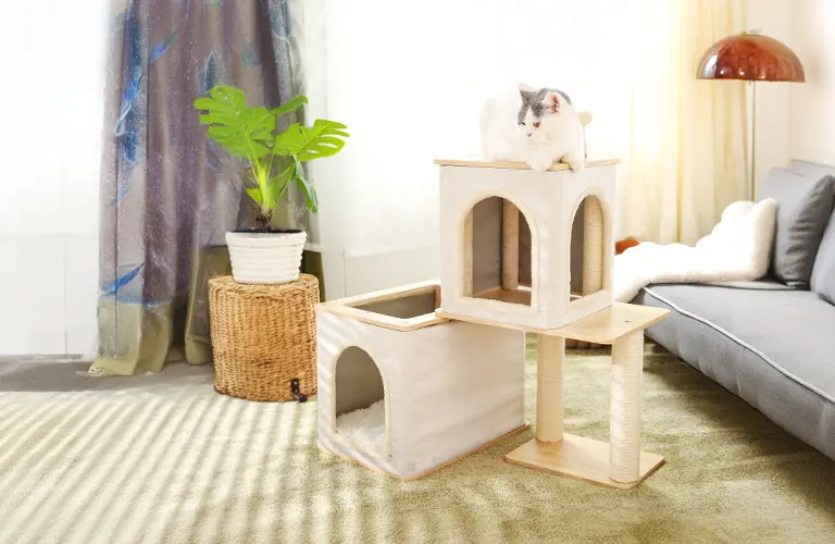 Выбор идеальной кошачьей башни