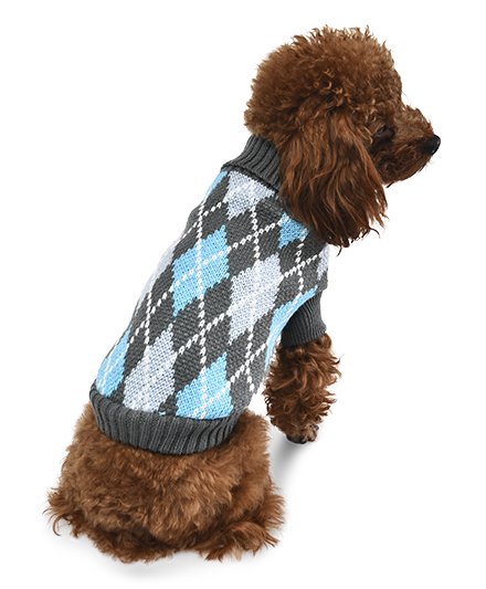 Модная теплая одежда для домашних животных с алмазной сеткой