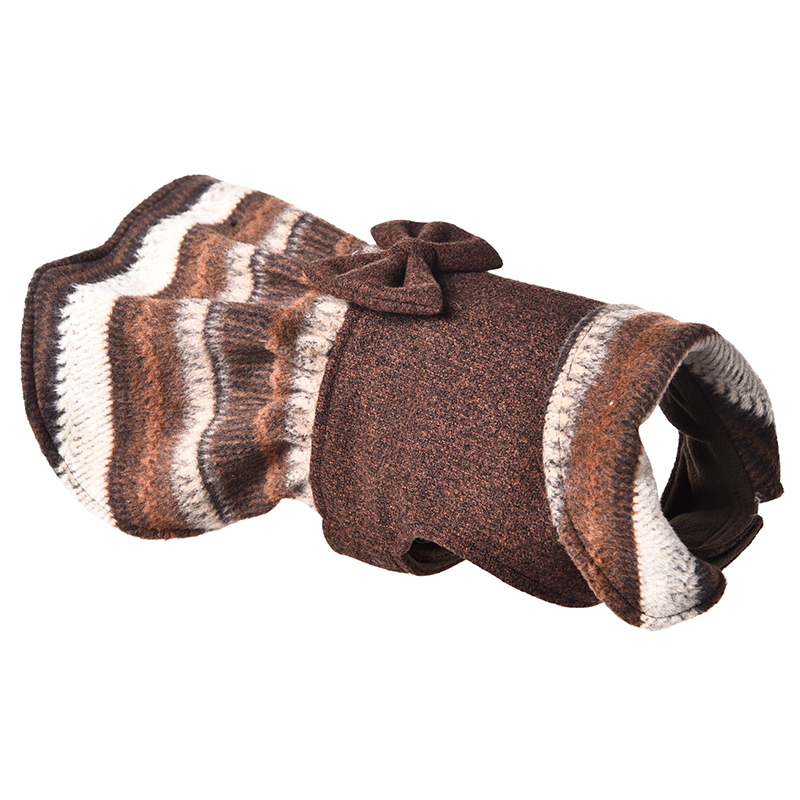 Милая теплая шерстяная юбка-пальто для домашних животных