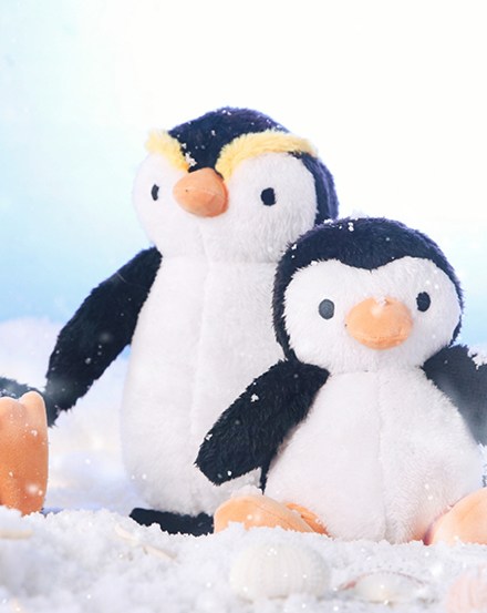 Милая плюшевая игрушка для собак в виде пингвина