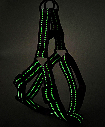 Светоотражающая светящаяся упряжь для собак