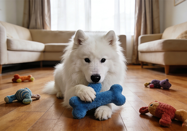 Собаки предпочитают реалистичные игрушки или красочные игрушки с мультяшными персонажами?