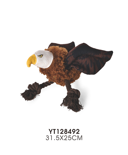 Увлекательная плюшевая игрушка для собак в виде орла