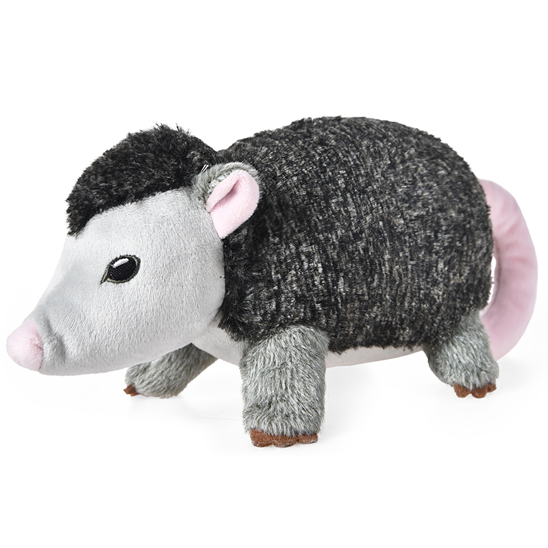 Реалистичная плюшевая игрушка для собак в форме броненосца