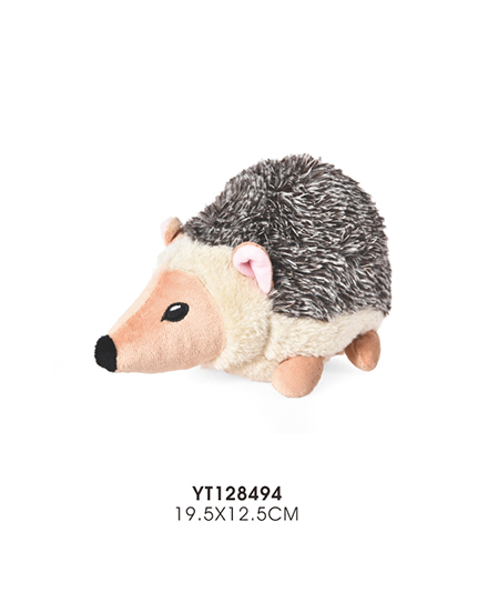 Плюшевая игрушка для собак в форме ежика со встроенным пищалкой