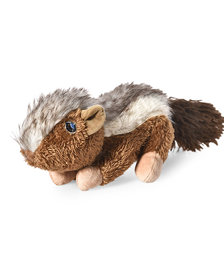 Интерактивная плюшевая игрушка для собак в виде белки