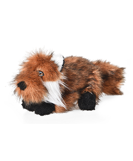 Веселая плюшевая игрушка для собак Лиса