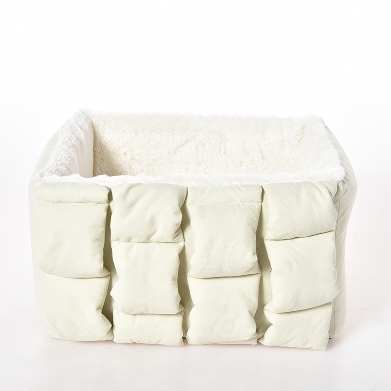 Улучшенная удобная кровать для кошек в стиле Michelin с клетчатым узором