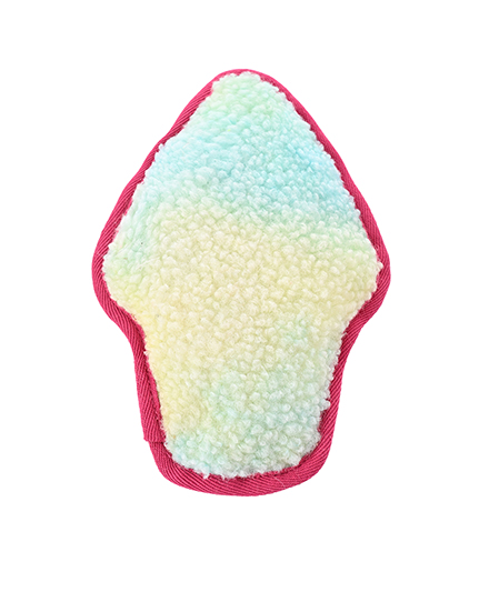 Мягкая и прочная плюшевая игрушка для собак в форме мороженого