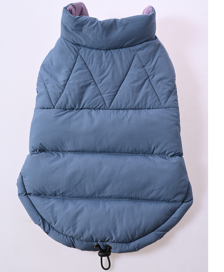 Премиальная пуховая куртка для собак с пышным наполнителем и прочной тканью