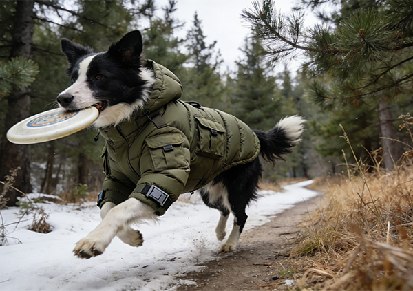 Почему пуховики для собак остаются ключевой категорией в зимних коллекциях одежды для питомцев