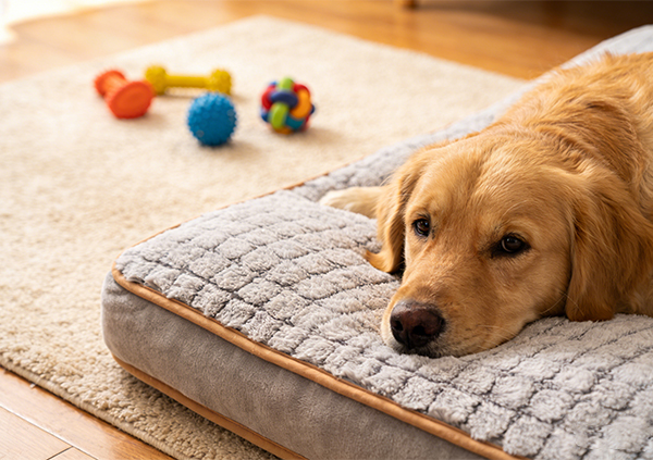 Что означает водоотталкивающая защита в конструкции лежанки для собак