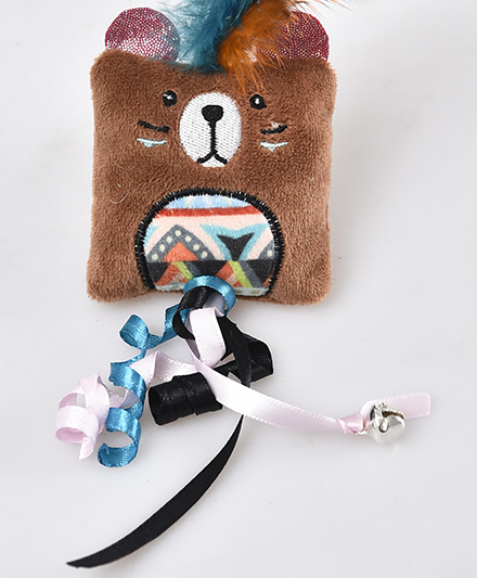 Мини-богемные игрушки с кошачьей мятой