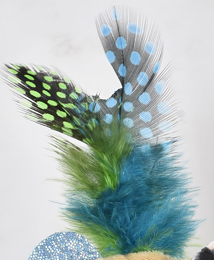 Сверхмягкая игрушка с кошачьей мятой в стиле бохо