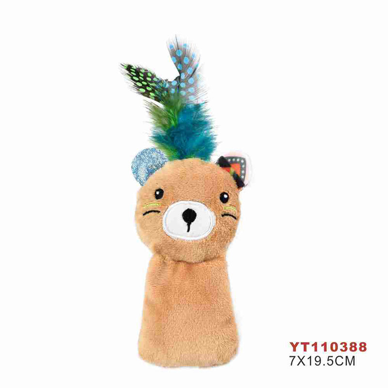 Сверхмягкая игрушка с кошачьей мятой в стиле бохо