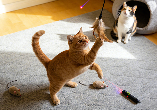 Какие интерактивные игрушки для кошек будут самыми популярными среди оптовых покупателей в 2026 году?