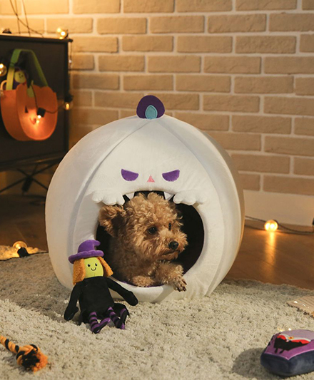 Оригинальная кровать-гнездо для кошек в стиле Хэллоуина