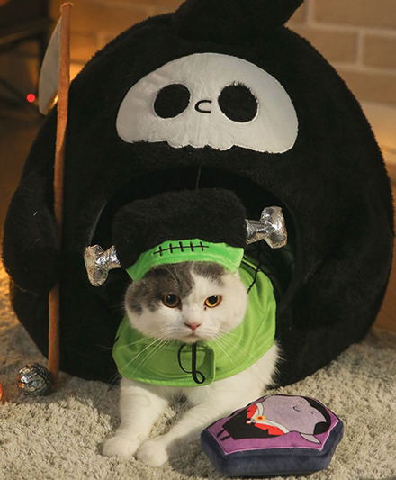 Набор костюмов для домашних животных на Хэллоуин: классический дизайн, удобный и безопасный материал